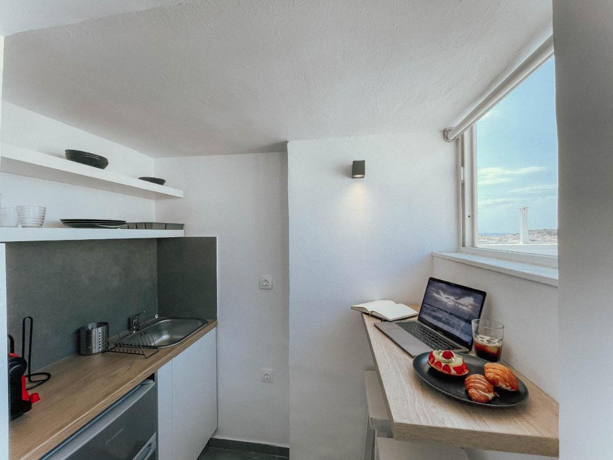 Modern Rooftop Apartment Rethymno Exteriör bild