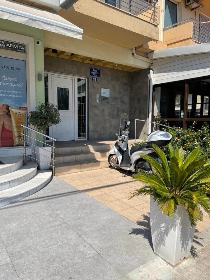 Modern Rooftop Apartment Rethymno Exteriör bild
